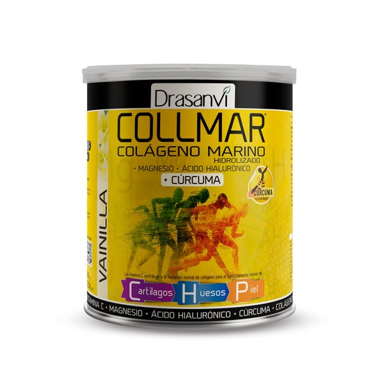 Collmar Marine Collagen Magnésio e Turmeric Vanilla Flavour 300g