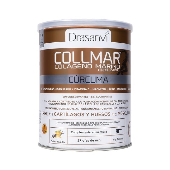 Collmar Marine Collagen Magnésio e Turmeric Vanilla Flavour 300g