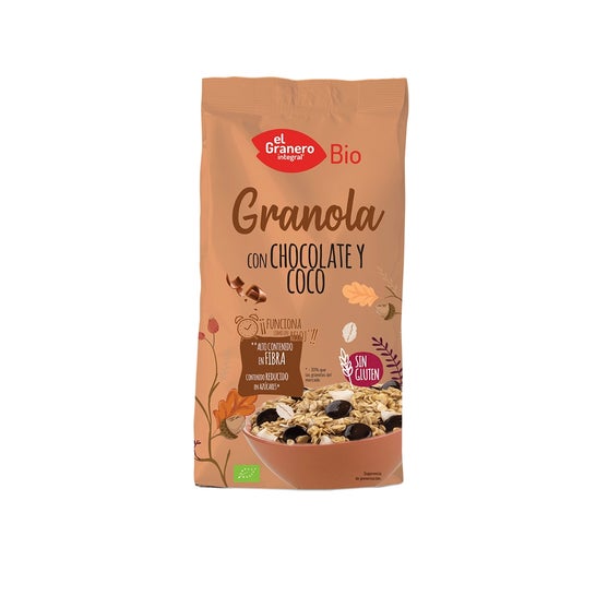 El Granero Integral Granola com Choco e Coconut Bio Gluten Free 350g