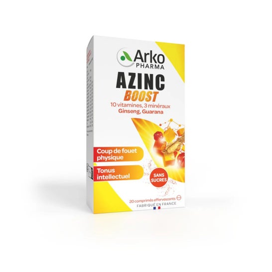 Arkopharma Azinc Boost Ginseng Guaraná 20comp