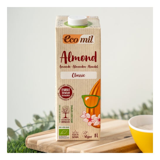 Leite de Amêndoa Orgânico Ecomil Classical 1l
