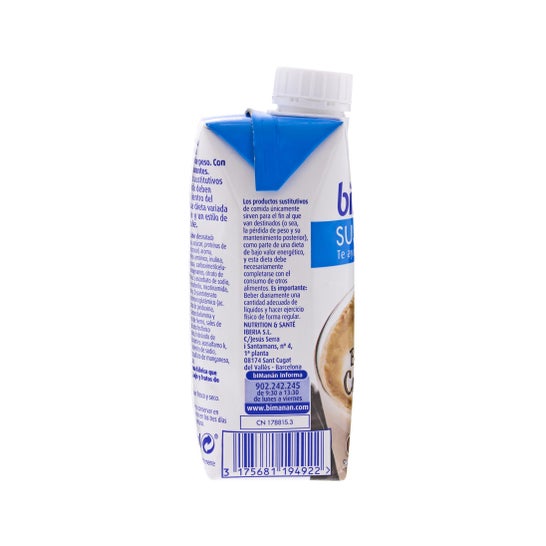 BiManán™ Sustitutive batido sabor café com leite 330ml