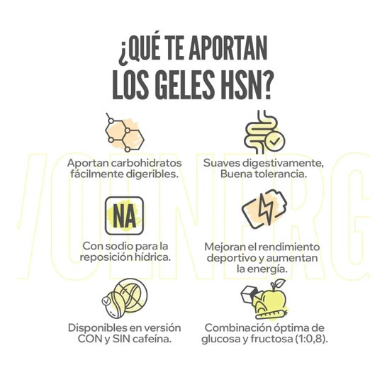HSN Evoenergy Maxigel con Cafeína Limón 70ml