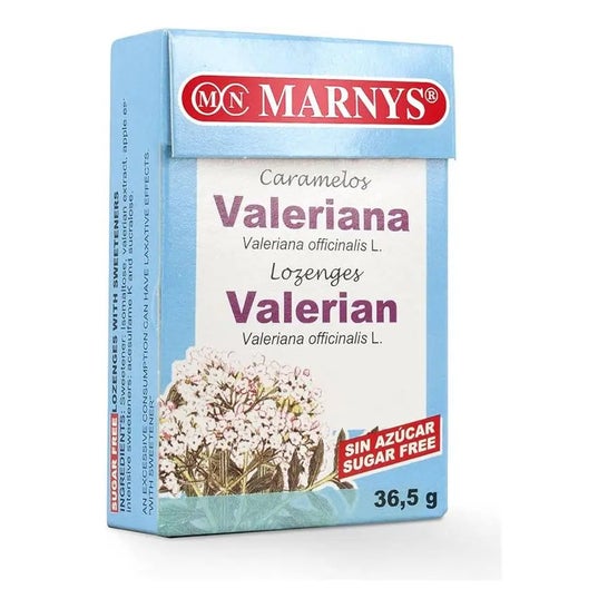 Marnys Sugar Free Valerian Candies 36,5g Marnys Sugar Free Valerian Candies 36,5g