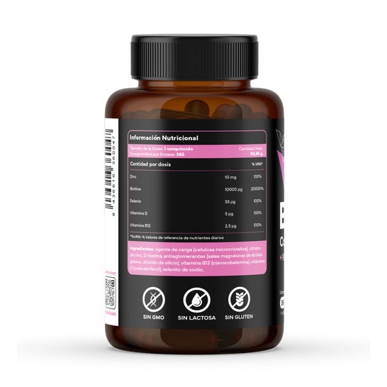 Sevens Nutrition Biotina 10.000 mcg 365comp