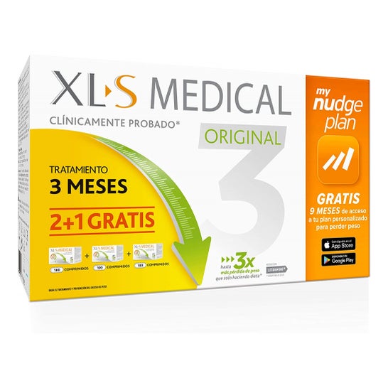 XLS Medical Original Pack 3 Meses 3x180comp