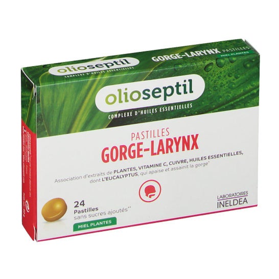 Olioseptil Garganta-Laringe 24 comprimidos