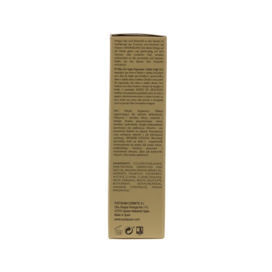 Postquam Argão elixir sublime cabelo frágil 100ml