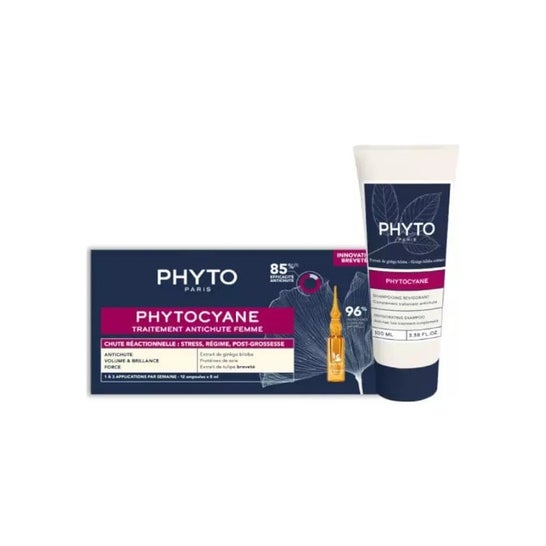 Phytocyane Kit Anti-queda Reactinal Mulher + Shampoo