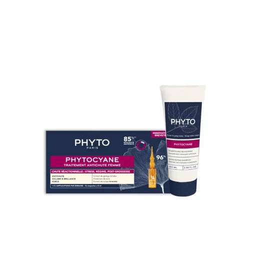 Phytocyane Kit Anti-queda Reactinal Mulher + Shampoo