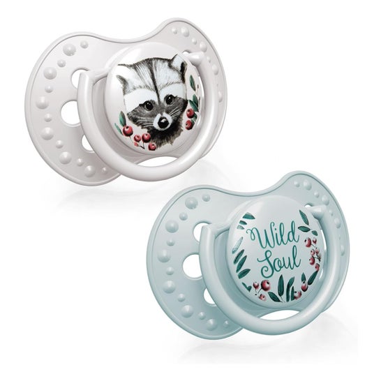 Lovi Silicone Dynamic Soother Wild Soul Boy 2 unid.