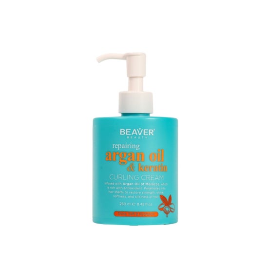 Beaver Argan Oil & Keratin Creme de Caracóis 250 ml