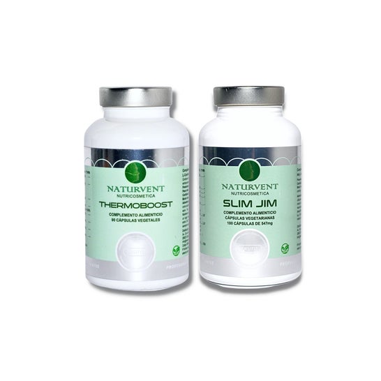 Naturvent Pack Queima Gordur Anti-Celulit Thermoboost + Slim Jim