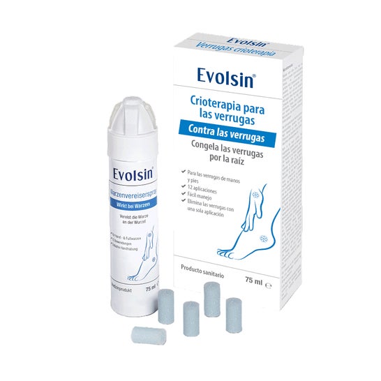 Evolsin Warzenvereiser Spray Entfernt Warzen 75ml