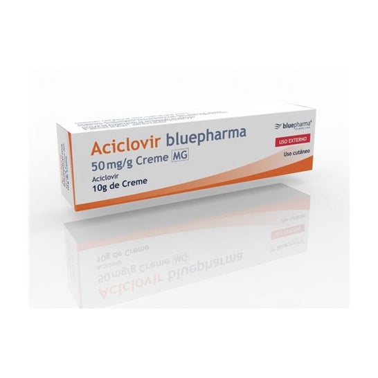 Bluepharma Aciclovir Bluepharma Creme 50mg/g 10g Bluepharma Aciclovir Bluepharma Creme 50mg/g 10g