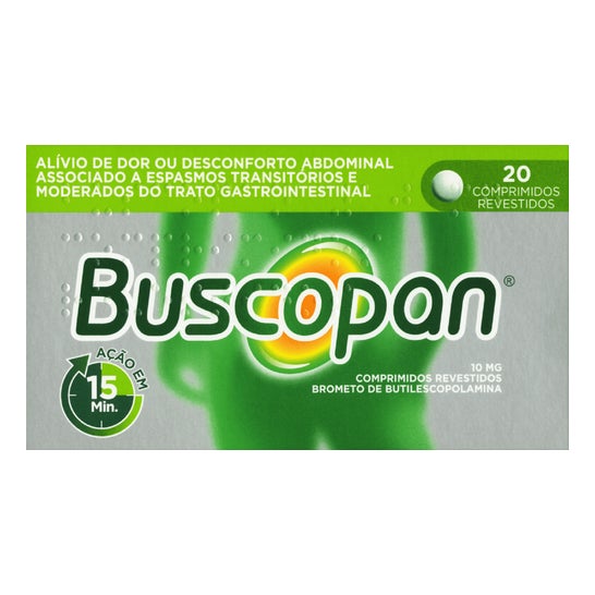 Buscopan 10mg Butilescopolamina 20comp
