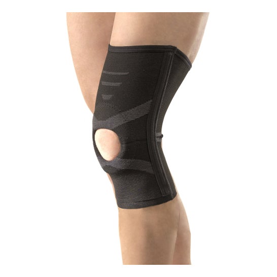 Gibortho Ligament Knee Support Black Tamanho 1 1 Unidade