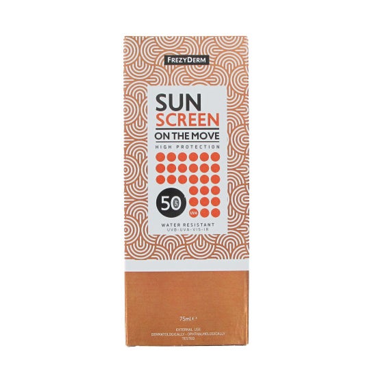 Frezyderm Sun Screen On The Move Spf50 Névoa Super Fina 75ml
