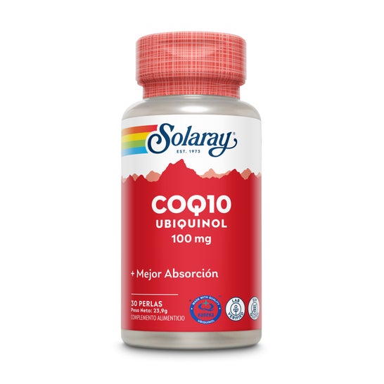 Solaray Ubiquinol Co-Q10 100mg 30 pérolas