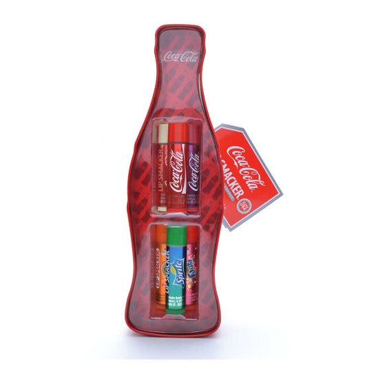 Lip Smacker Set Bálsamo Coca-Cola Vintage Tin Assorte 6 Unidades
