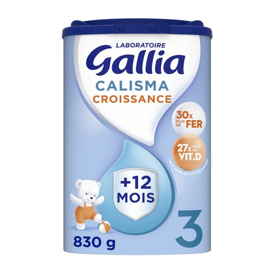 Gallia Calisma 3 Leite de Crescimento +12M 830 g