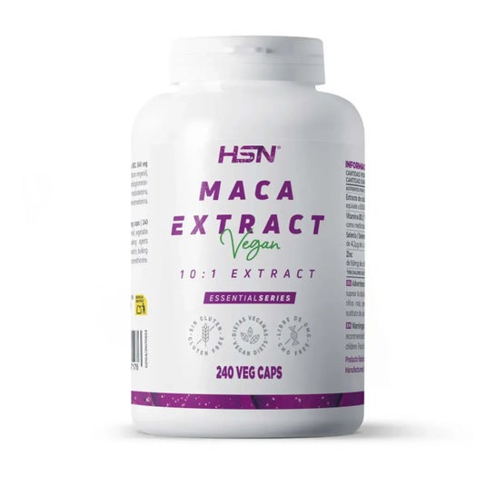 HSN Extracto de Maca Andina 10:1 500mg 240vcaps