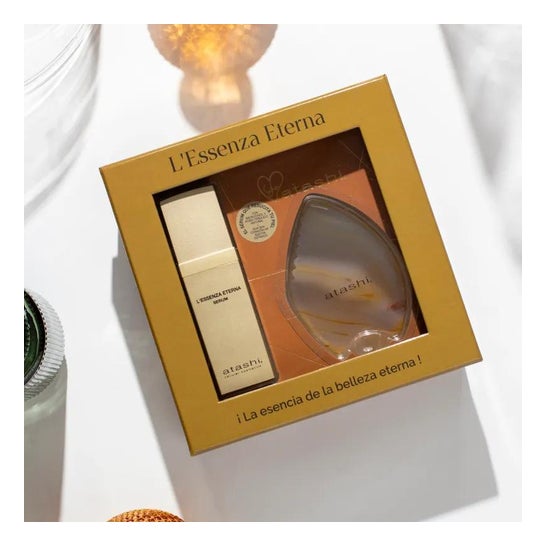 Atashi L'Essenza Eterna Cofre Antiedad Sérum + Gua sha Atashi L'Essenza Eterna Cofre Antiedad Sérum + Gua sha