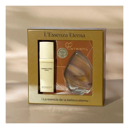 Atashi L'Essenza Eterna Cofre Antiedad Sérum + Gua sha Atashi L'Essenza Eterna Cofre Antiedad Sérum + Gua sha