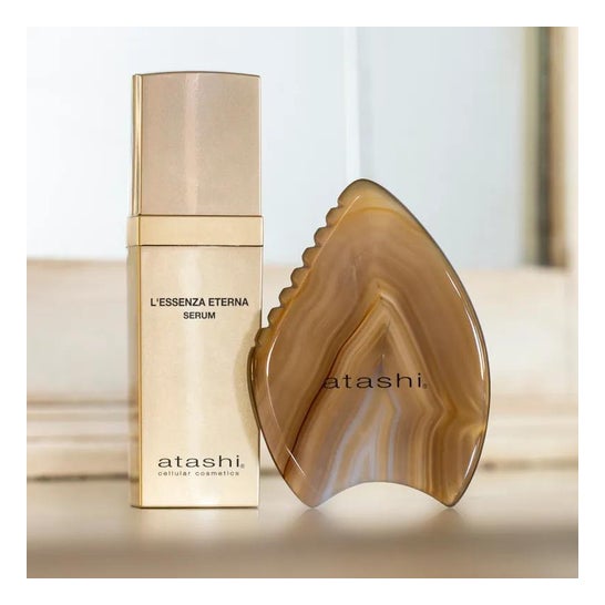 Atashi L'Essenza Eterna Cofre Antiedad Sérum + Gua sha Atashi L'Essenza Eterna Cofre Antiedad Sérum + Gua sha