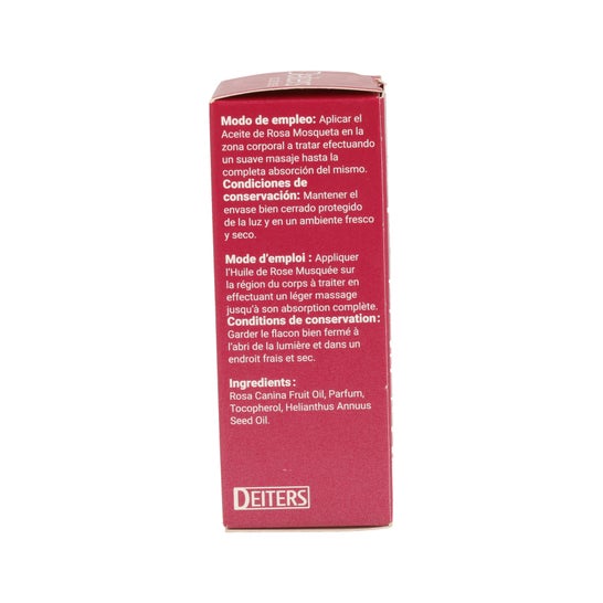 Deiters óleo de roseira brava 100% puro 15ml