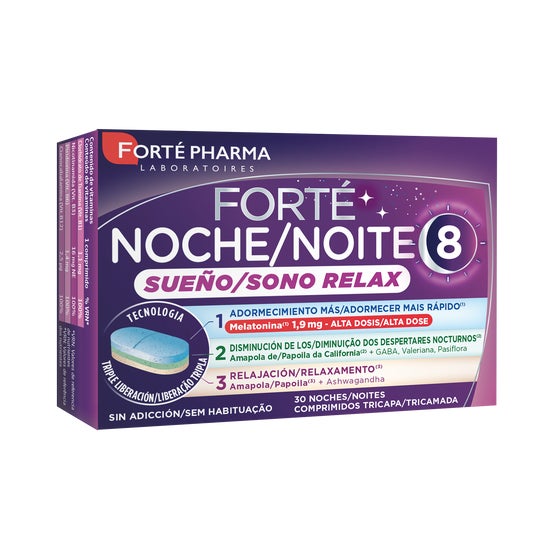 Forté Pharma Noche Sueño Relax 30 comprimidos