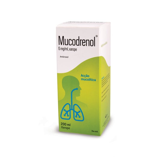 Medinfar Mucodrenol Ambroxol 6mg/ml Xarope 200ml