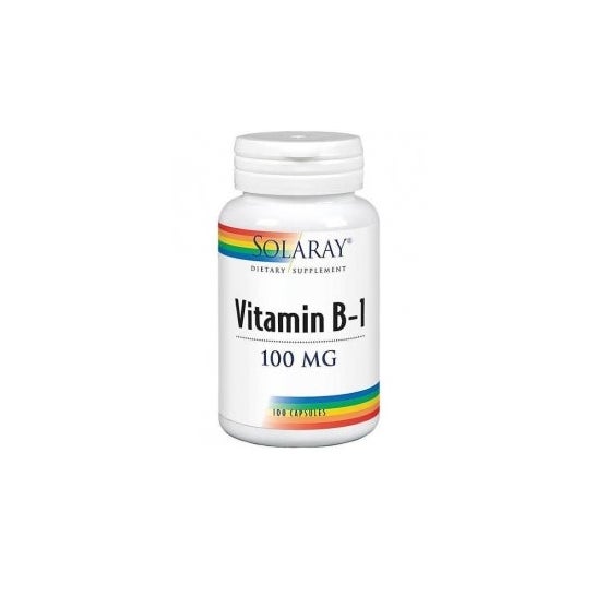 Solaray Vitamina B1 100mg 100 Caps