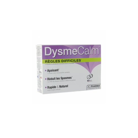 3 DysmeCalm Chnes Regras Difíceis 15 comprimidos