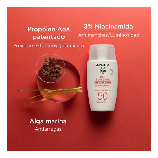 Apivita Bee Sun Safe Daily Age Repair Spf50 50ml