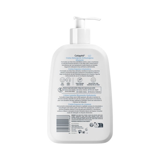 Cetaphil Creme Espuma de Limpeza 473ml