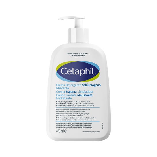 Cetaphil Creme Espuma de Limpeza 473ml