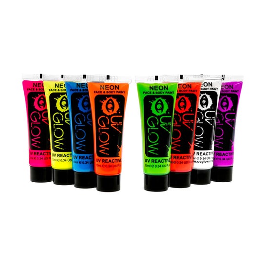 PaintGlow Neon UV Pastel Pêssego Pastel Corpo Facial 13ml