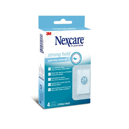 3m Apositos Nexcare Sensitive Esterilizados 4uds 7,6 X 10,1cm