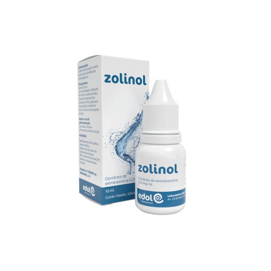 Edol Zolinol Oximetazolina Gotas Nasais 0.25mg/ml 10ml Edol Zolinol Oximetazolina Gotas Nasais 0.25mg/ml 10ml