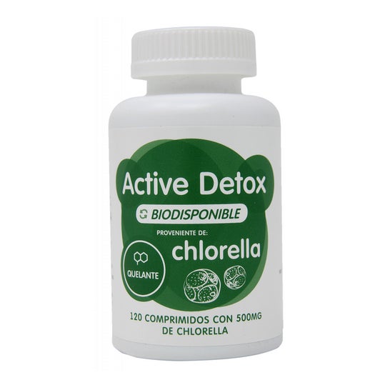 Sentimentos de Energia Chlorella Detox Active 120ccups