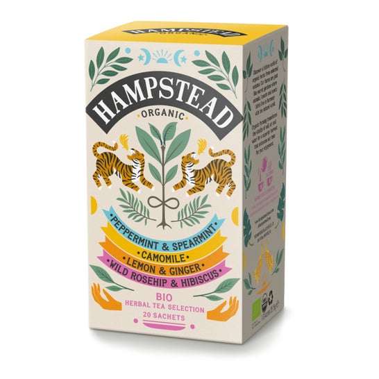 Hampstead Tea Pack Herbal Selection Bio 20 Unidades