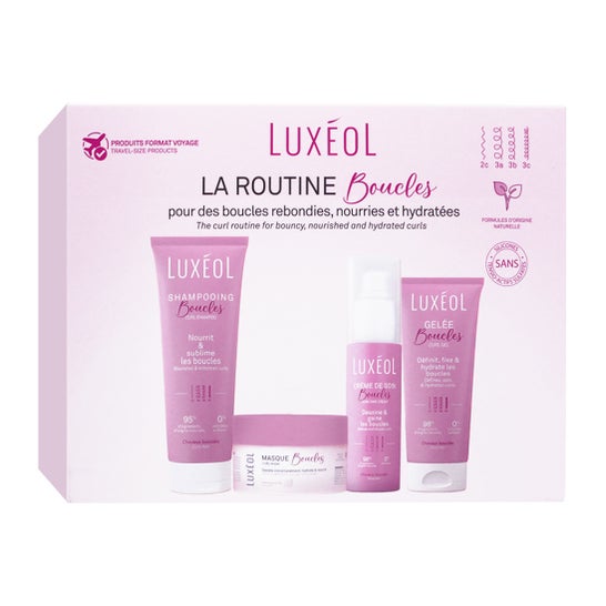 Luxéol Rotina Cachos Tamanho Viagem