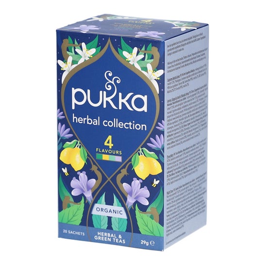 Pukka Herbal Collection 4 Sabores 20 Saquetas