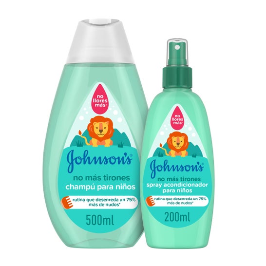 Johnson's Baby No More Tugging Shampoo & Conditioner Kids 500ml +200ml
