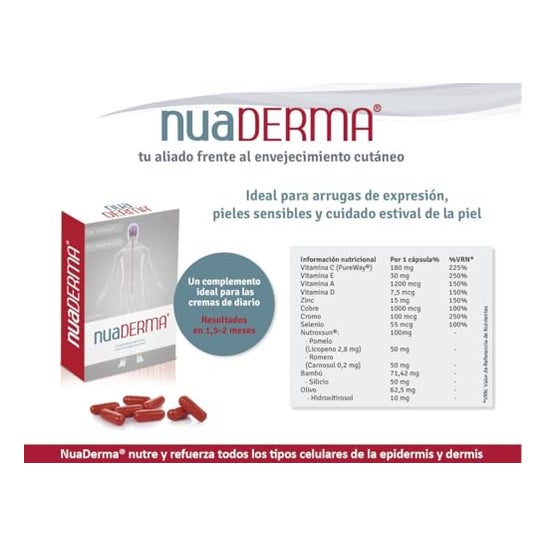 Nua Nuaderma 30caps Nua Nuaderma 30caps
