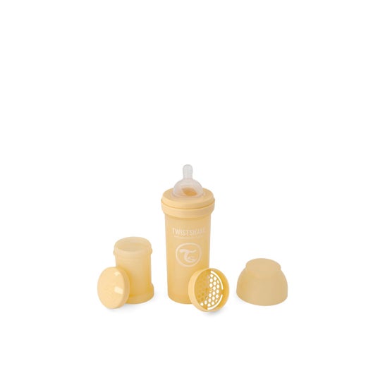 Twistshake Biberão Anticólicas Caramel Beige 260 ml