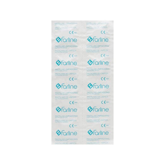Pastilhas de limpeza Farline 96 pastilhas