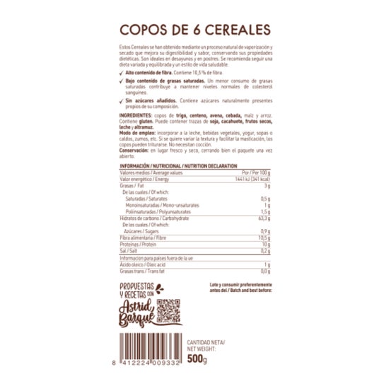 Diet-Radisson Flakes 6 Cereals 500g