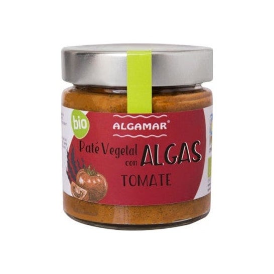 Algamar Algamar Algas Orgânicas Vegan Pate de Tomate Vegan 180g